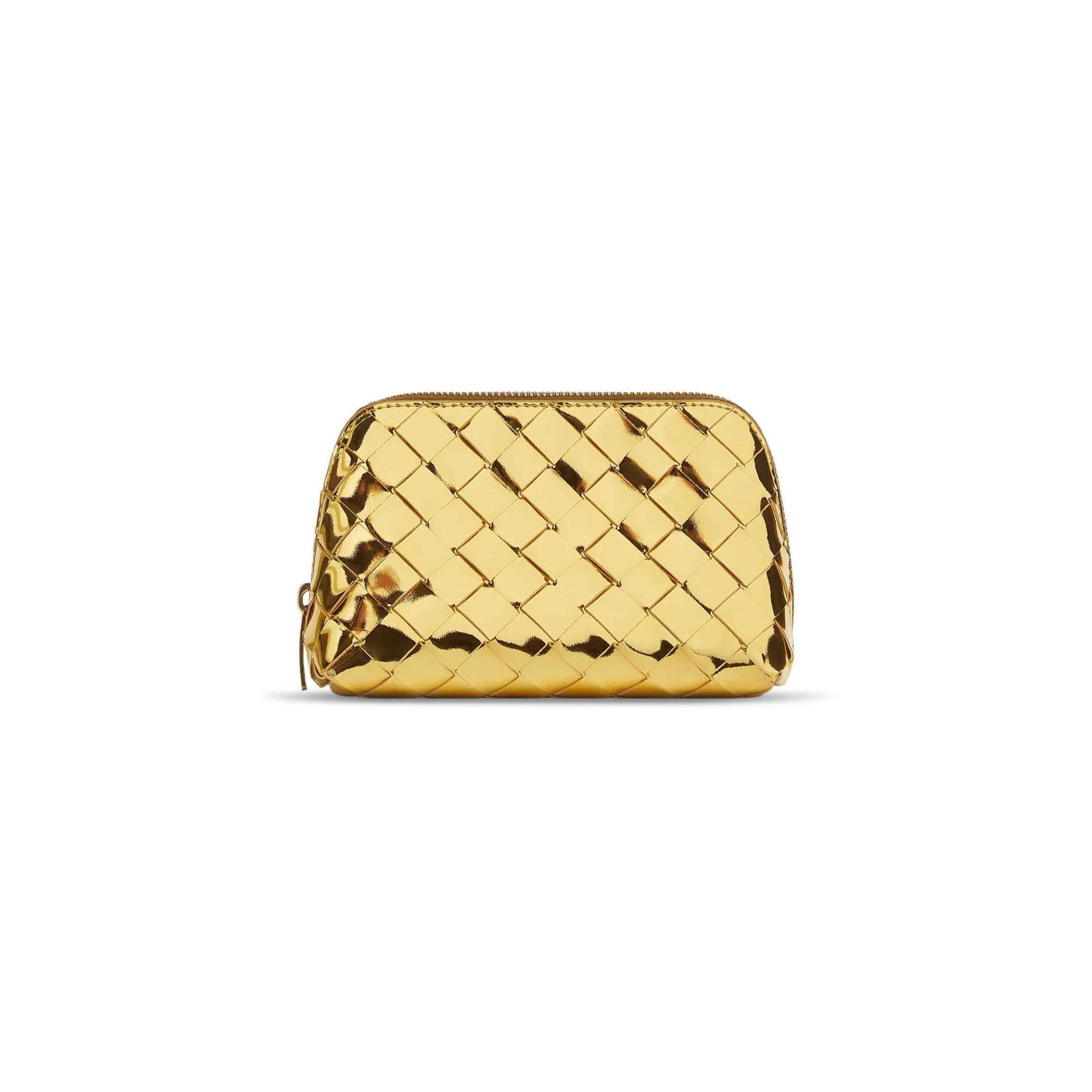 BOTTEGA VENETA INTRECCIATO SMALL BEAUTY POUCH 764044V3QM28922 (16.5*10.5*9cm)